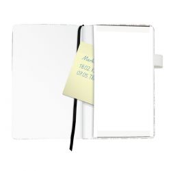 Herlitz Notizbuch Lady A5 my.book liniert Pure mit Leseband und Falttasche Herlitz Notizbuch Lady A5 my.book liniert Pure mit Leseband und Falttasche