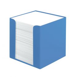 Zettelkasten balt.blue 9x9cm 700Bl mit Deckblatt eingeschwei