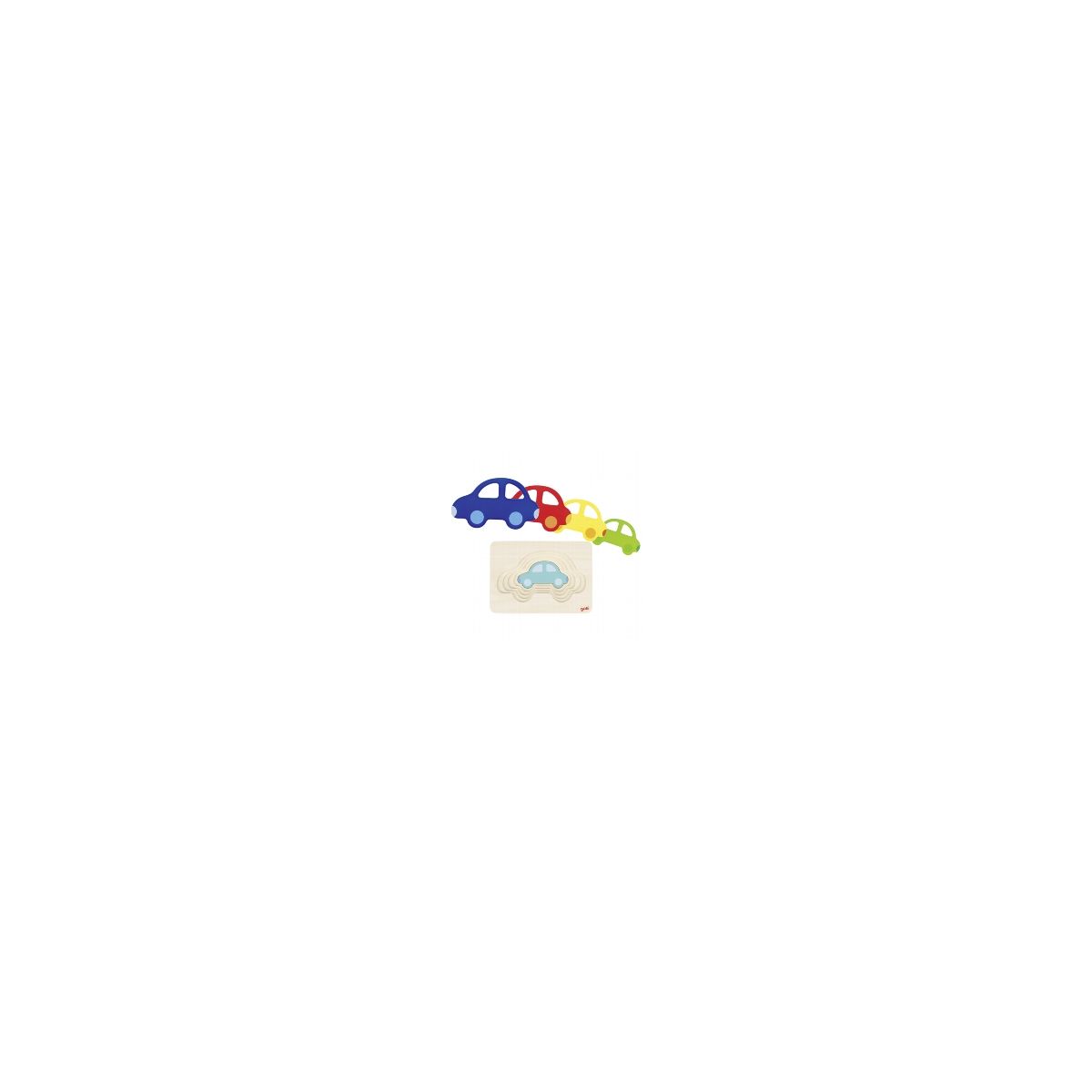 Schichtenpuzzle Auto