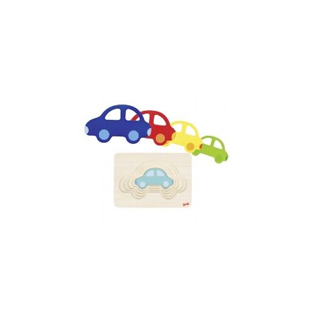 Schichtenpuzzle Auto