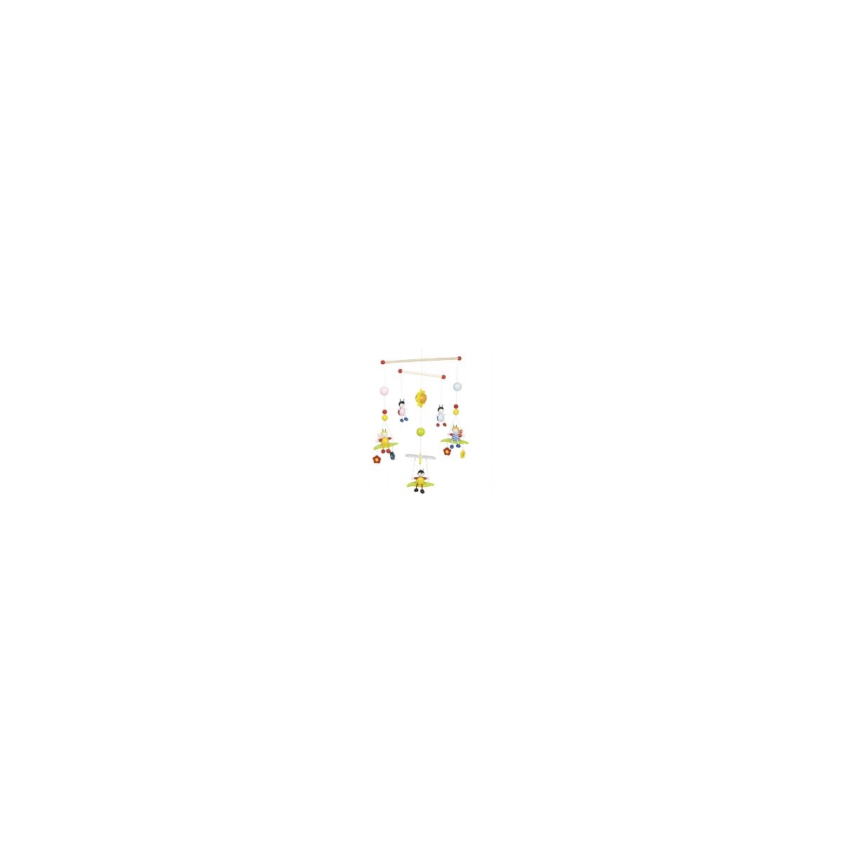 3-D Mobile Bienen und Käfer