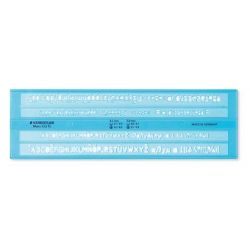 Schriftschablone 3,5mm + 5mm