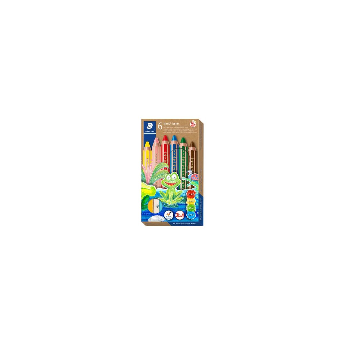 Buntstift buddy 6ST 100% FEFC
