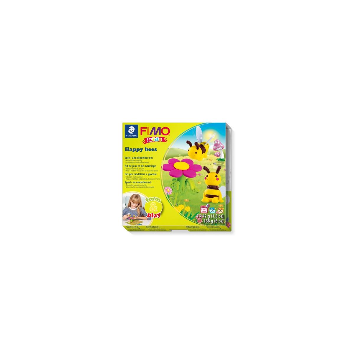 Set Mod.Masse Fimo Kids F&P H.Bees