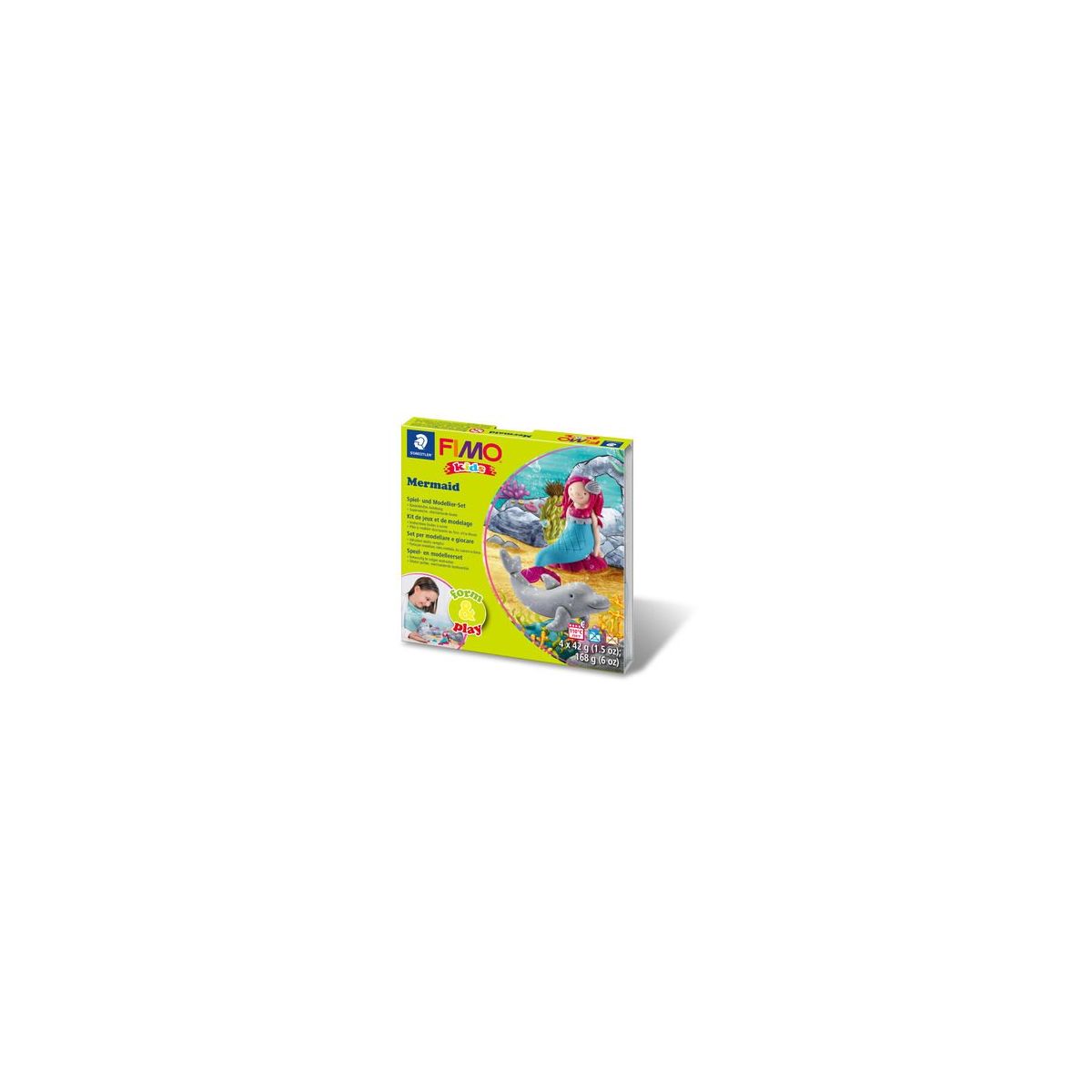 FIMO® kids Modelliermasse form&play - mermaid