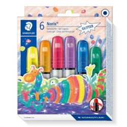 Gelmalstifte Noris Club® Glitter 6 Stück Etui