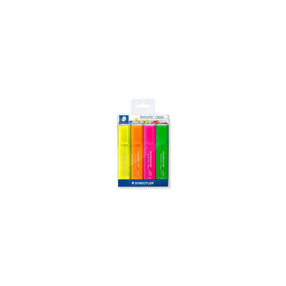 Textmarker Textsurfer clas 4St Etui