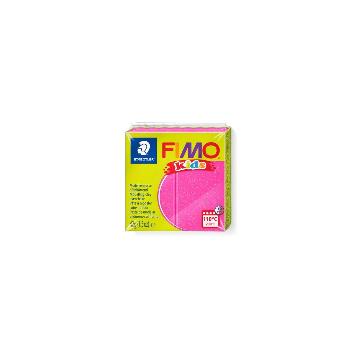 FIMO® kids 8030 glitter pink