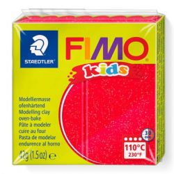 FIMO® kids 8030 rot glitter