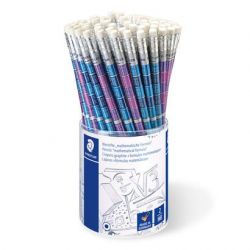 STAEDTLER® 1822 Bleistift mit Radiertip und 1x1 HB 100% PEFC