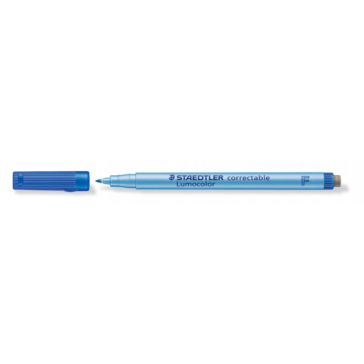 Folienstift Lumocolor® correctable F blau