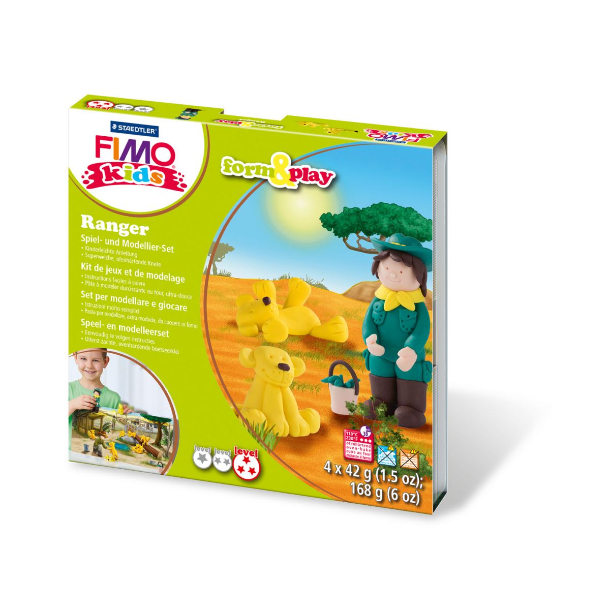Modelliermasse FIMO® Kids F&P Ranger