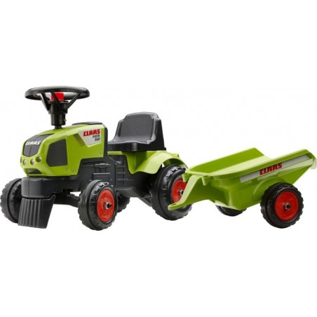 Claas Traktorrutscher mit Anhänger