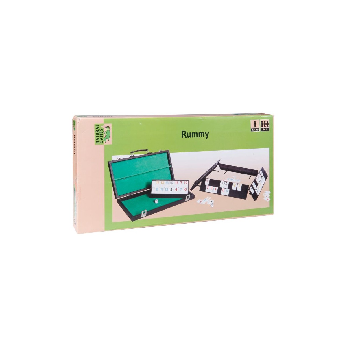 NG Rummy im Koffer 106 Steine