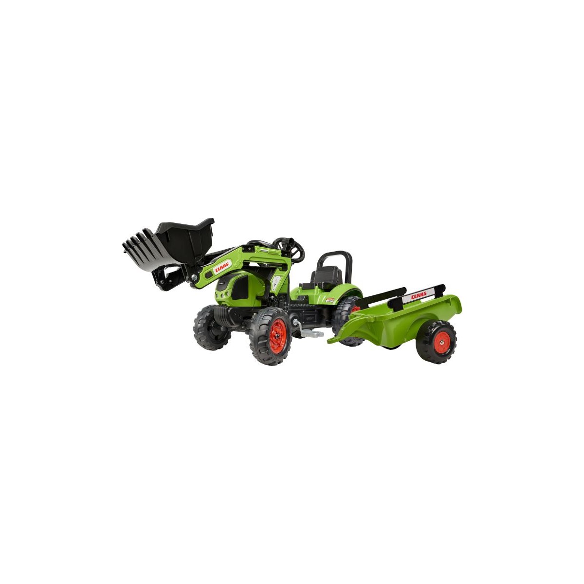 Tret-Traktor Claas Lader+Hänger 2-5 J.