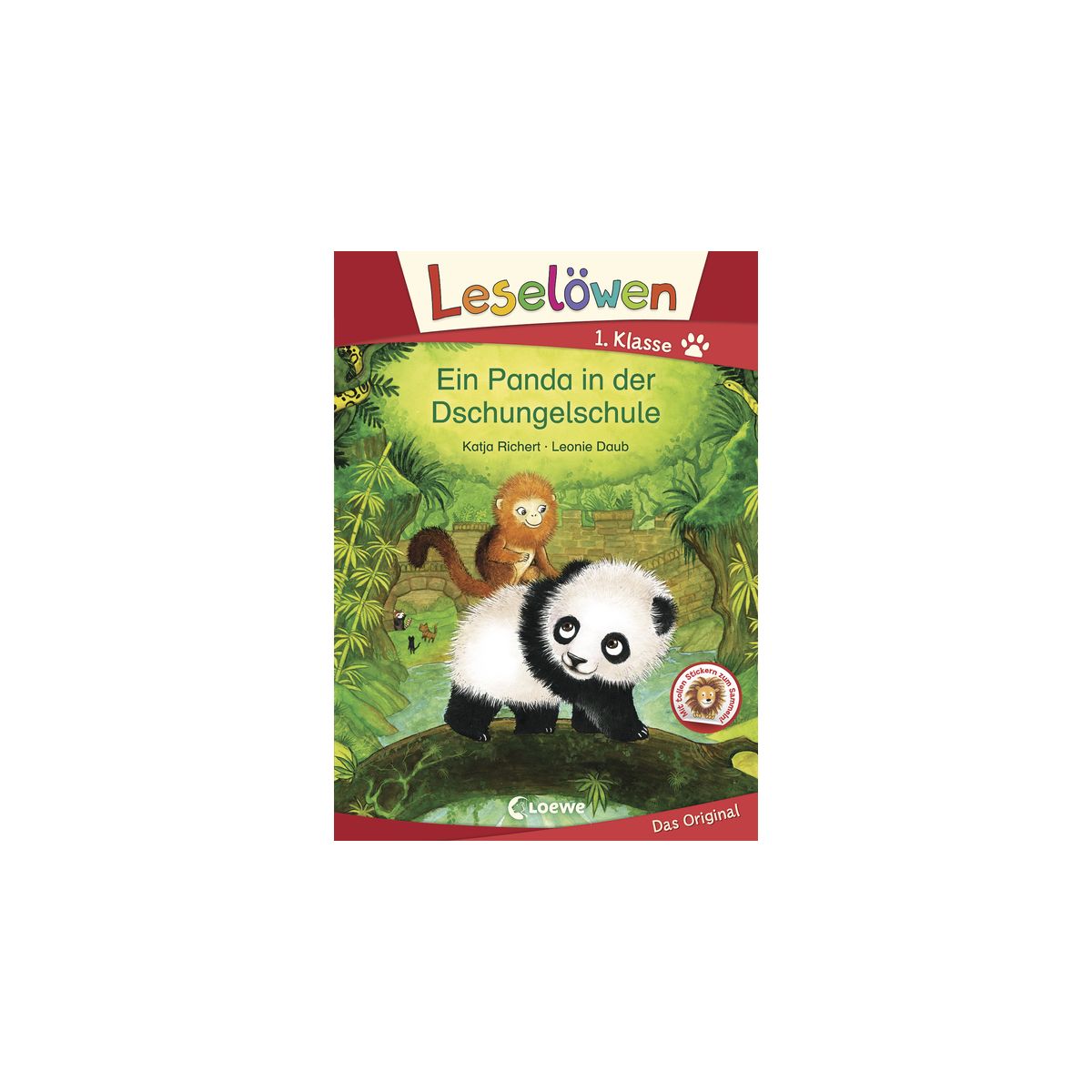 Leselöwen 1. Klasse - Ein Panda in der Dschungelschule