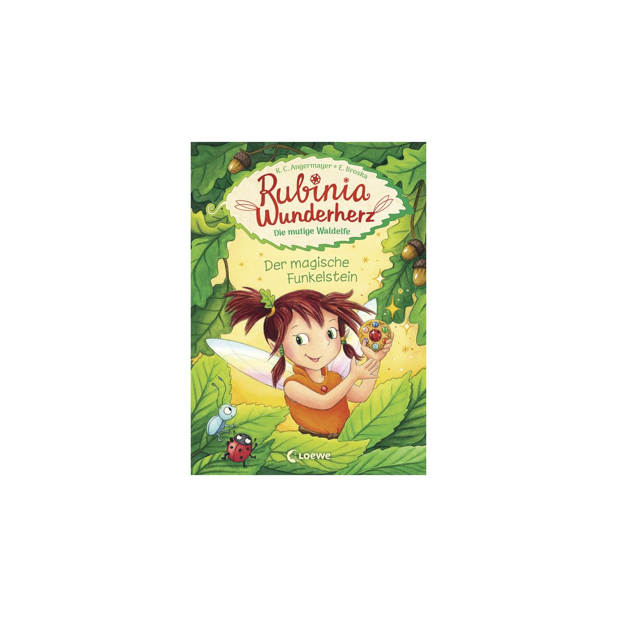 Rubinia Wunderherz, die mutige Waldelfe (Band 1) - Der magische Funkelstein