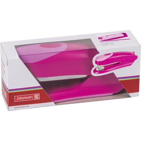 Heftgerät Soft-Touch Colour Code pink