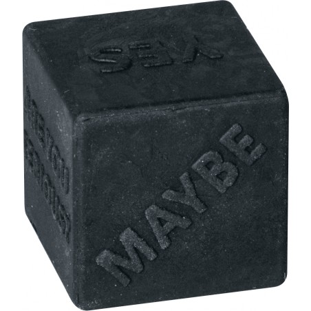 Radiergummi „Cubie“ Colour Code 2,5 x 2,5 x 2,5 cm onyx