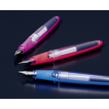 Füller Colour Code Länge: 13 cm azur, kombiniert mit klar, transparent