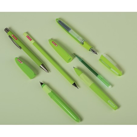 Füller Colour Code Länge: 13 cm kiwi, kombiniert mit klar, transparent