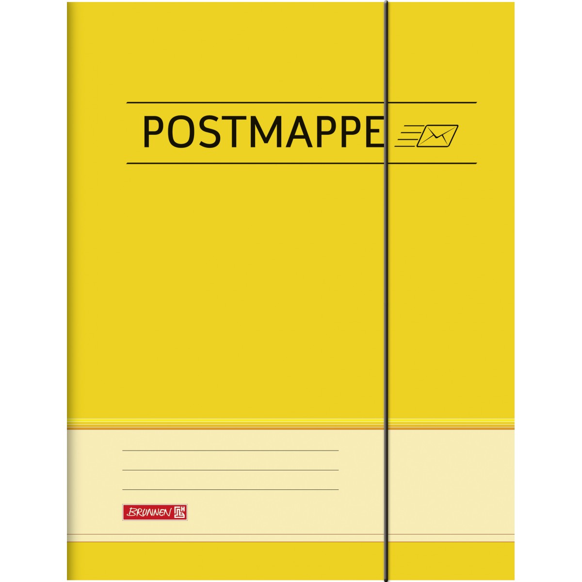 Postmappe gelb