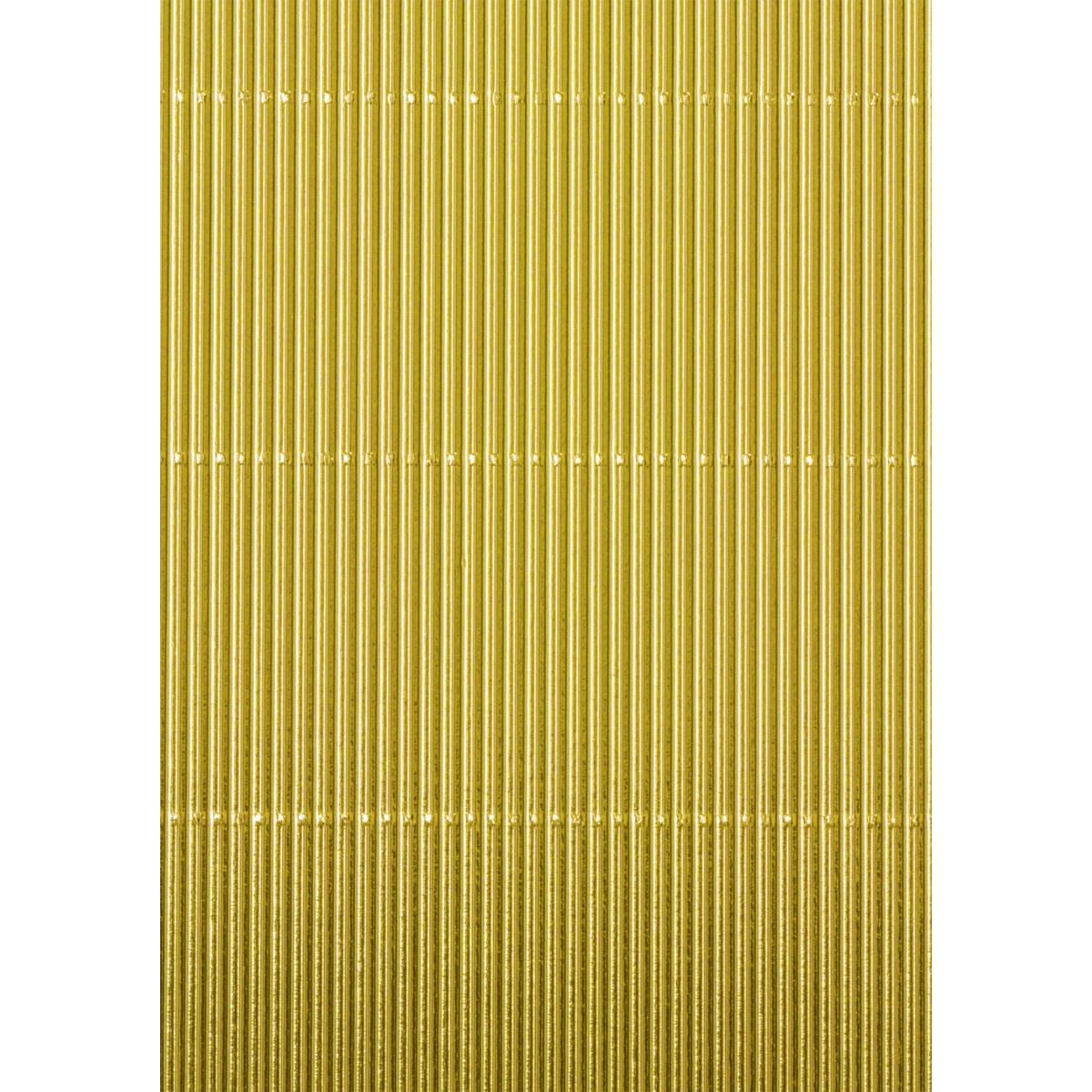 Bastelwellkarton 50 x 70 cm goldfarben metallic