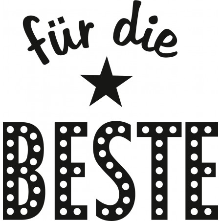 Stempel „für die Beste“
