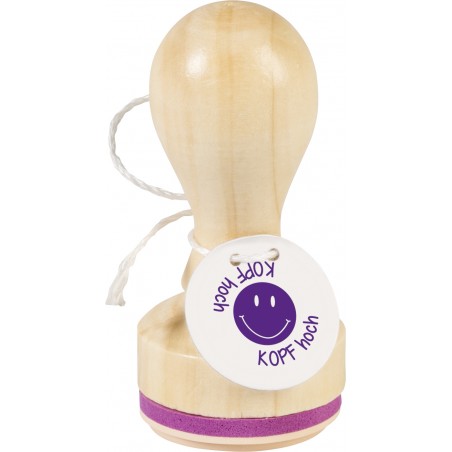 Stempel „Kopf hoch“