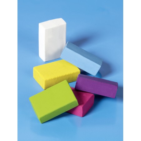 Modelliermassen-Set „Colorpack Fun“ Kneten & Radieren weiß, zitrone, pink, violett, hellblau, hellgrün