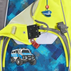 LED Neon Pull-Over für das Schulrucksackmodell GIANT, Gelb