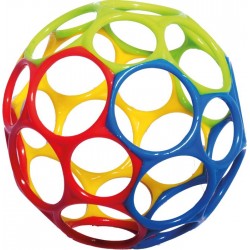 Oball Rainbow 10 cm (rot/blau/grün/gelb)