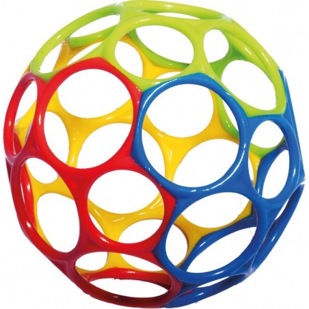 Oball Rainbow 10 cm (rot/blau/grün/gelb)