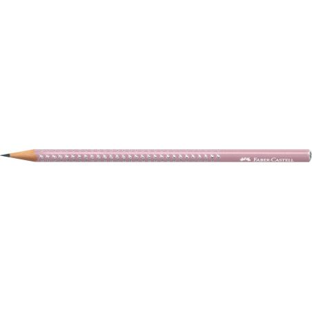 Graphite pencil Sparkle rose shadows