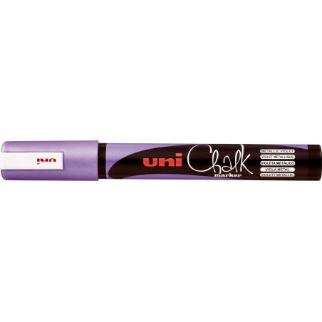 Marker UNI CHALK MARKER PWE-5M met.viole