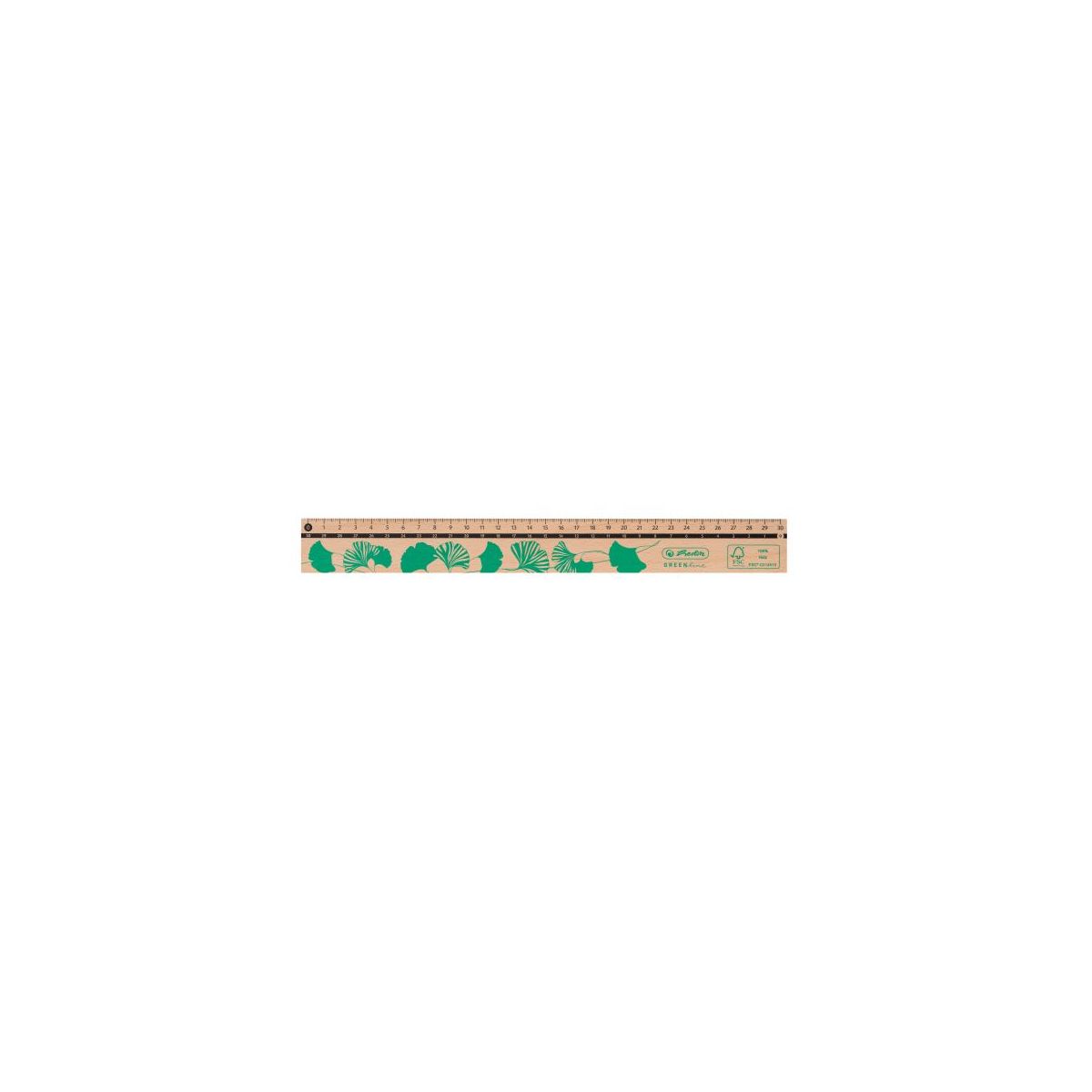 Lineal 30 cm GREENline Motive sortiert