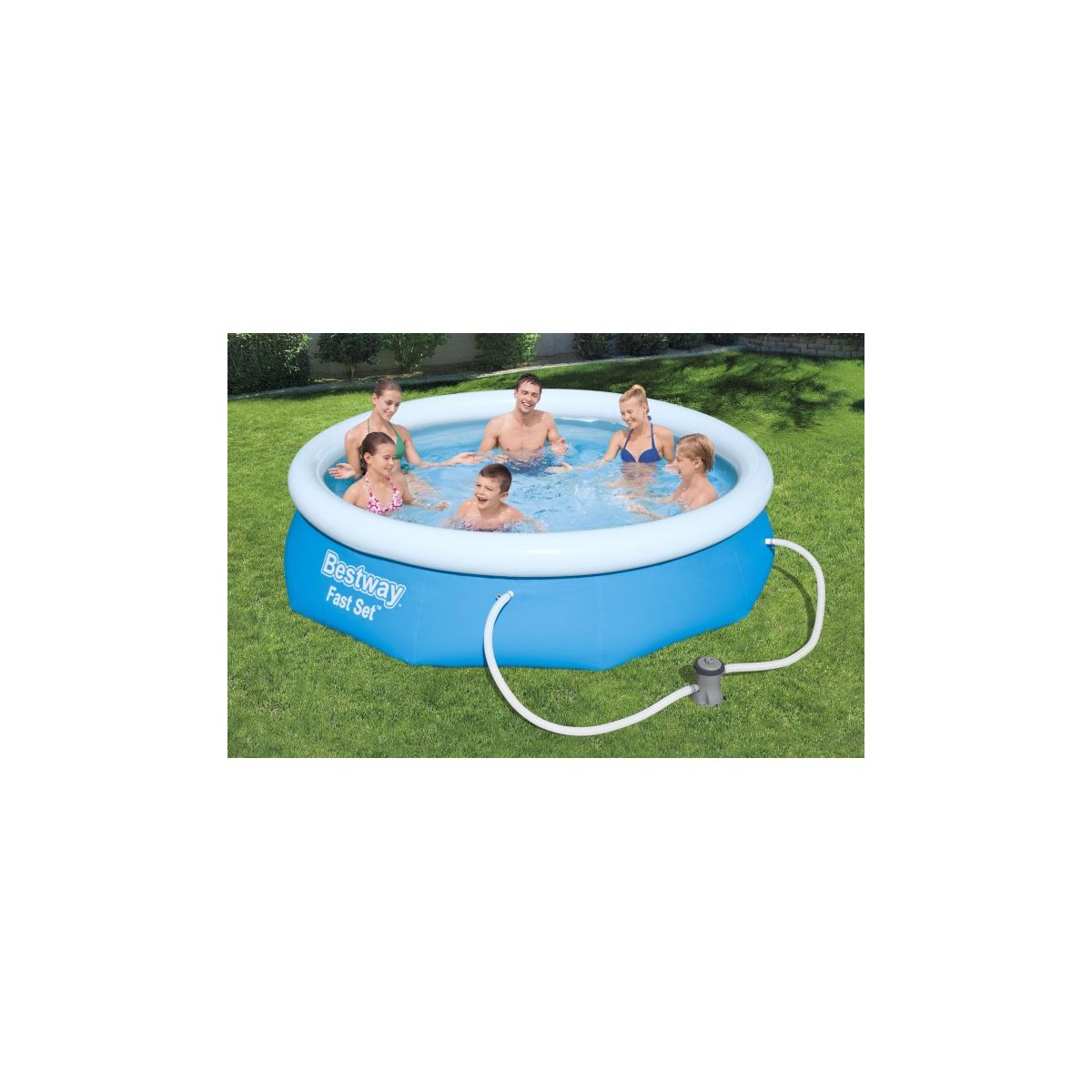 Fast Set Pool-Set, rund, 305x76cm