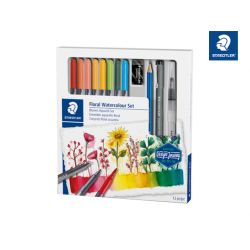 Schreibgeräteset STAEDTLER® Mixed Set Blumen Aquarell Set Schreibgeräteset STAEDTLER® Mixed Set Blumen Aquarell Set