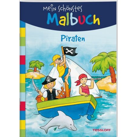 Mein schönstes Malbuch. Pirat