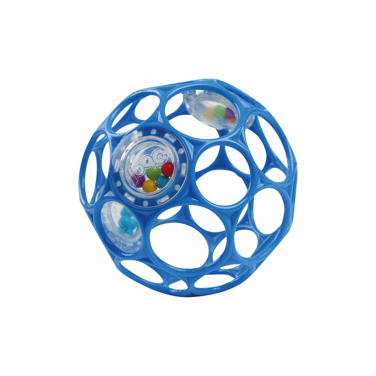 Oball Rattle 10 cm - Blau