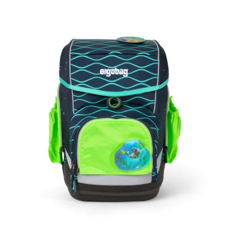 Fluo Seitentaschen Zip-Set - Grün