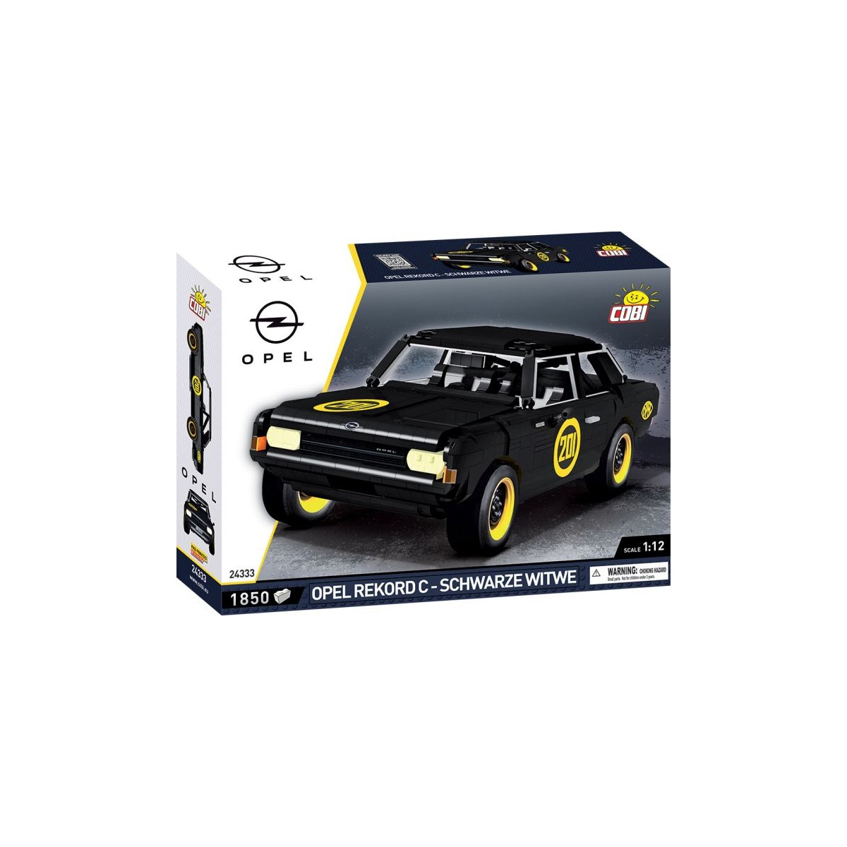 Opel Record C-Schwarze Witwe 1:12