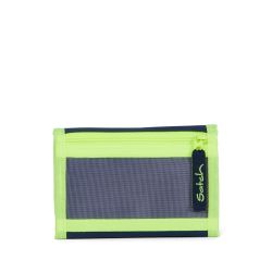 satch Wallet, dark blue, neon, yellow, Toxic Yellow