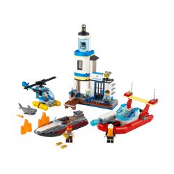 LEGO® City 60308 Polizei und Feuerwehr im Küsteneinsatz, Seltenes Set