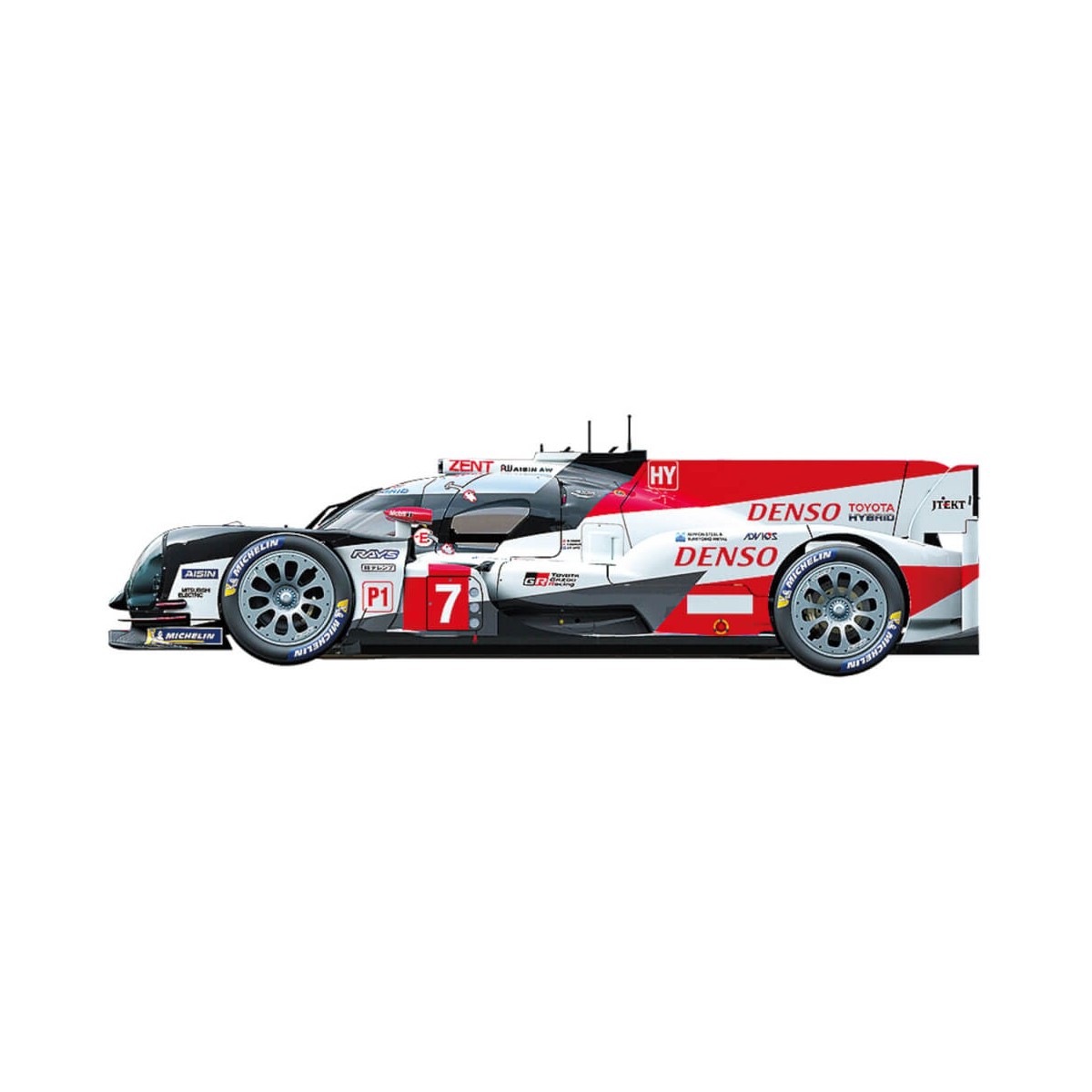 1:24 Toyota G.R. TS050 Hybrid LM
