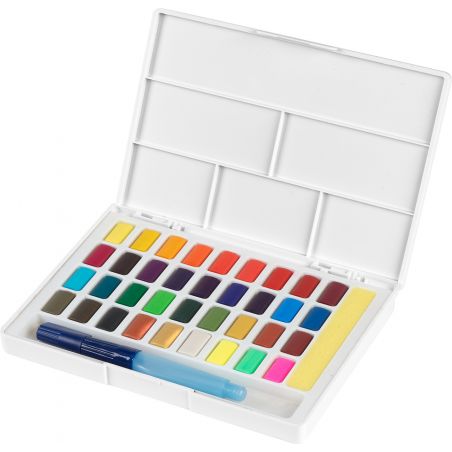 Faber-Castell Aquarellfarben in Näpfchen 36er Etui