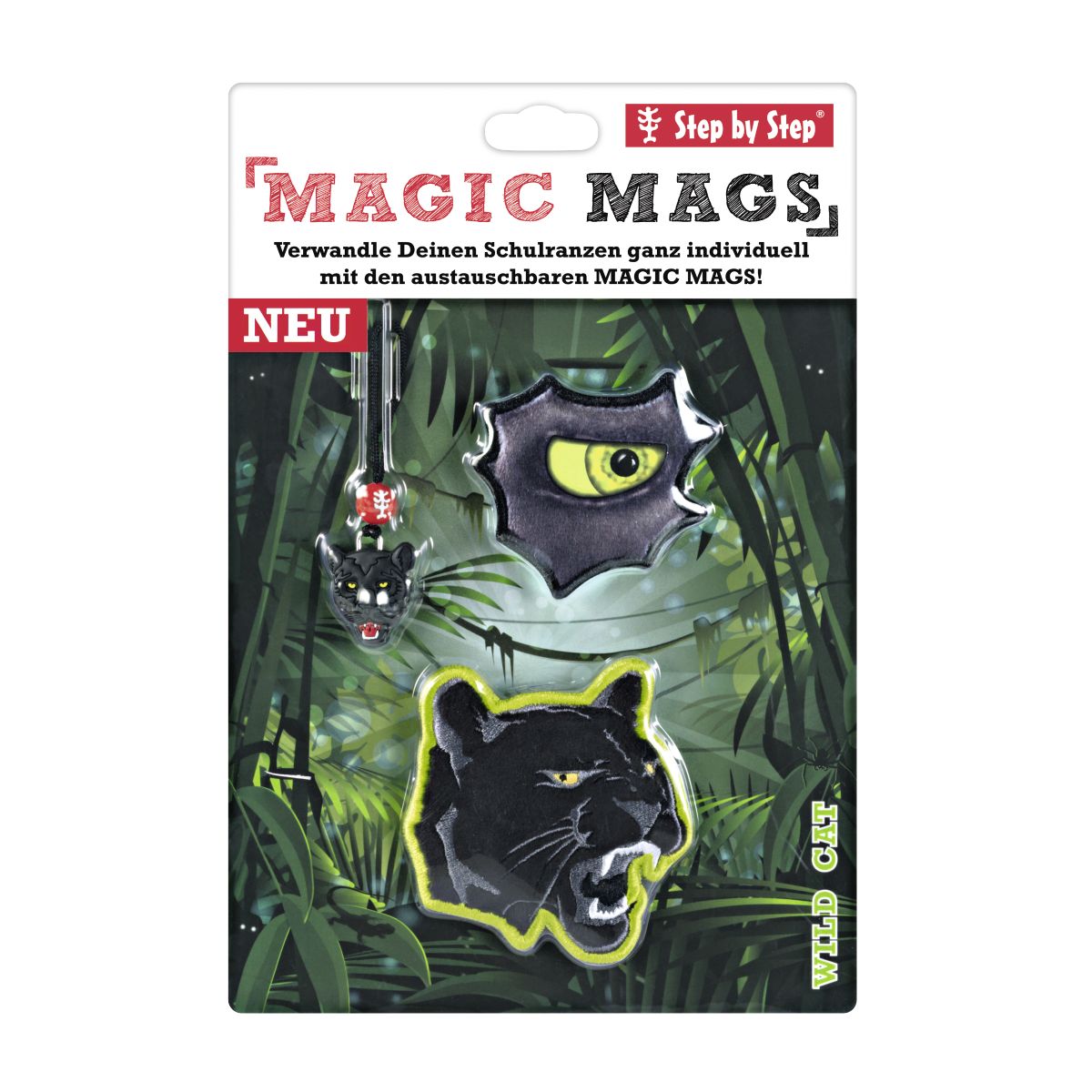 Step by Step MAGIC MAGS Wild Cat Chiko