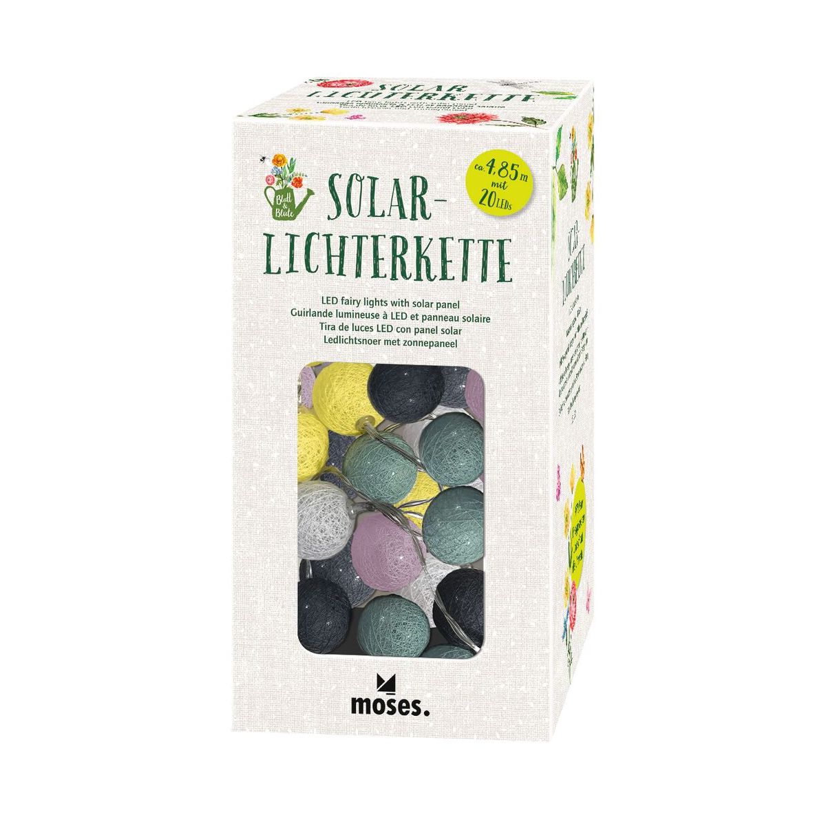 Blatt & Blüte Solarlichterkette