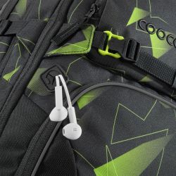 coocazoo Rucksack PORTER, Lime Flash