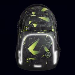 coocazoo Rucksack PORTER, Lime Flash